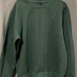 lululemon steady Forest Green Crewneck Sweater